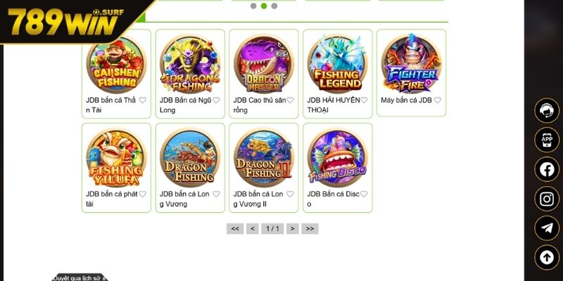 Bắn Cá JDB 789WIN - Trải nghiệm đỉnh cao nhận thưởng khủng 2 Mang đến trải nghiệm đỉnh cao