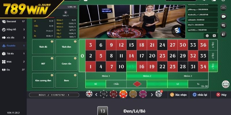 Roulette 789WIN | Giải Mã Luật Cùng Chiến Lược Chơi Hiệu Quả 3 Tìm hiểu từng loại cá cược trong Roulette