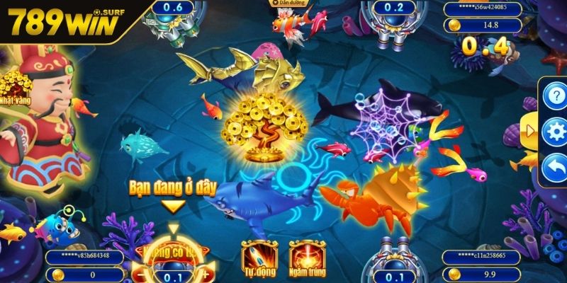 Nhị Gia Bắn Cá 789WIN - Tham Gia Săn Cá Kiếm Tiền Đỉnh Cao 3 Trải nghiệm thú vị cùng nhị gia bắn cá